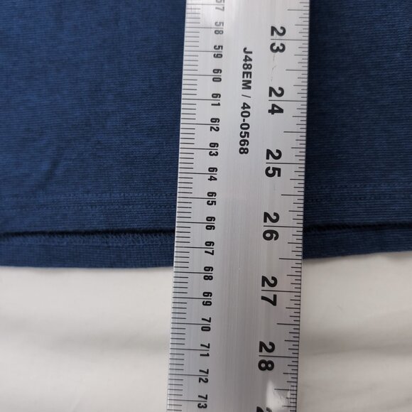 Michael Strahan Men's Blue 1/4 Quarter Zip Sweater Modern Fit, Large - Picture 8 of 8